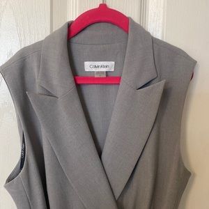 Calvin Klein grey dress size 2